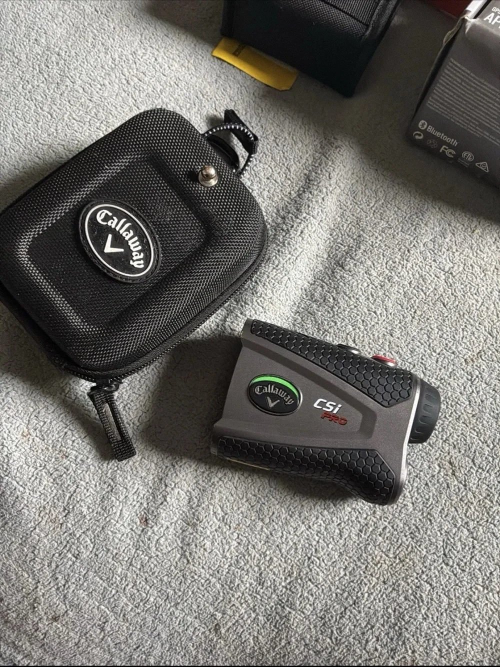 Callaway CSi Pro Golf Laser Rangefinder Fast Focus System Gray/Black